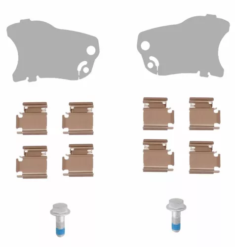 TRW Brake Pad Set, disc brake (GDB3445)