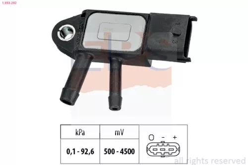 EPS Air Pressure Sensor, altitude adaption (1-993-292)