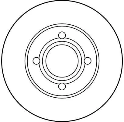 TRW Brake Disc (DF1530)