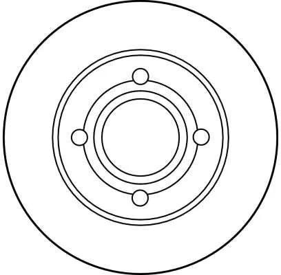 TRW Brake Disc (DF1536)