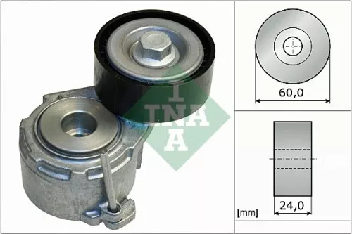 Schaeffler INA Belt Tensioner, V-ribbed belt (534011120)
