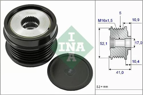 Schaeffler INA Alternator Freewheel Clutch (535027210)