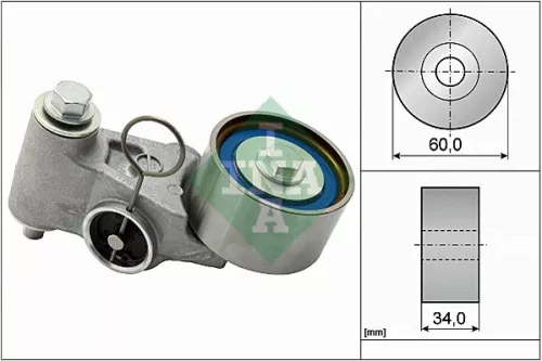 Schaeffler INA Tensioner Pulley, timing belt (531065520)