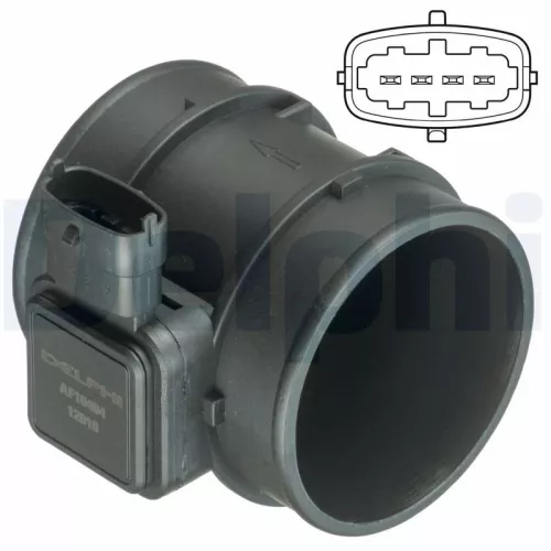 DELPHI Mass Air Flow Sensor (AF10404-12B1)