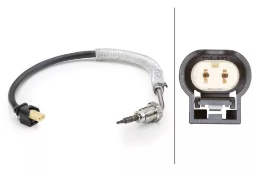 Sensor, exhaust gas temperature