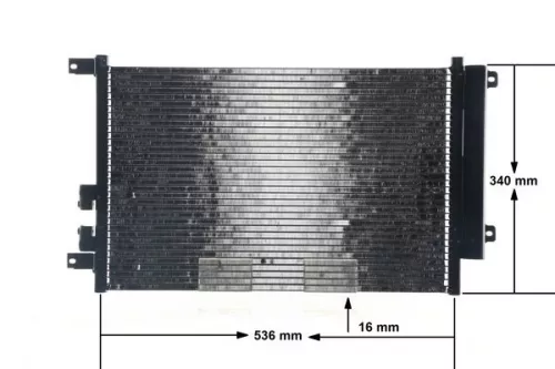 MAHLE Condenser, air conditioning (AC809000S)