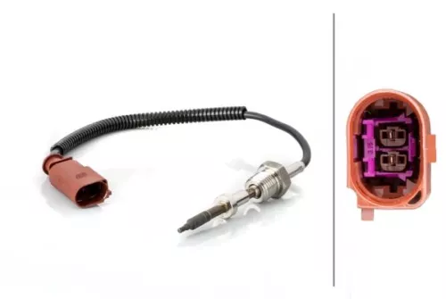 HELLA Sensor, exhaust gas temperature (6PT014494-721)