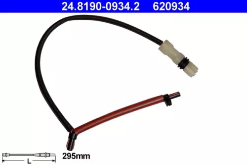 Warning Contact, brake pad wear