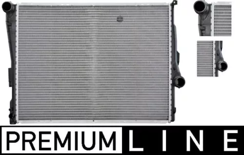 MAHLE Radiator, engine cooling (CR458000P)