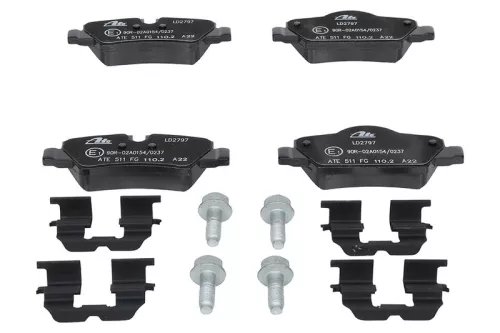 ATE Brake Pad Set, disc brake (13.0470-2797.2)
