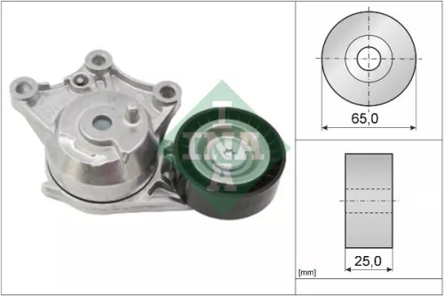 Schaeffler INA Belt Tensioner, V-ribbed belt (534070510)