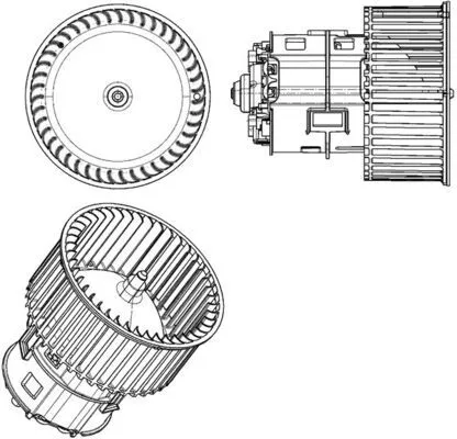 MAHLE Interior Blower (AB182000P)