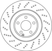TRW Brake Disc (DF6668S)