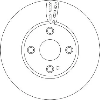 TRW Brake Disc (DF6793)