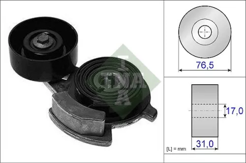 Schaeffler INA Water Pump, engine cooling (538058510)