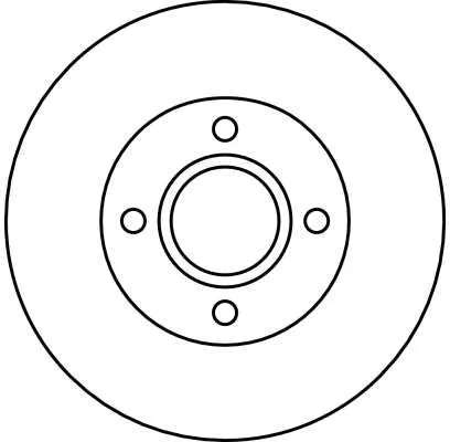 TRW Brake Disc (DF4036)