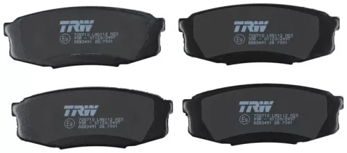 TRW Brake Pad Set, disc brake (GDB3491)