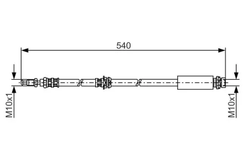 BOSCH Brake Hose (1987476057)