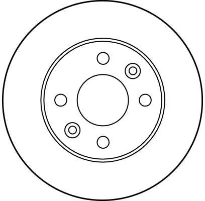 TRW Brake Disc (DF1015)