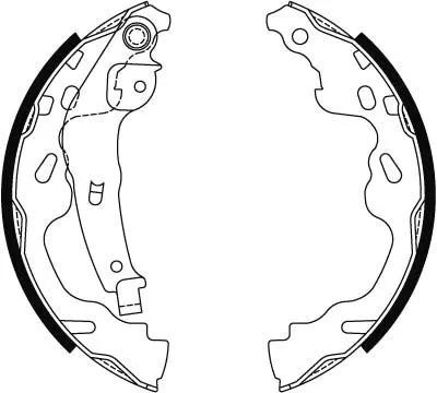 TRW Brake Shoe Set (GS8480)