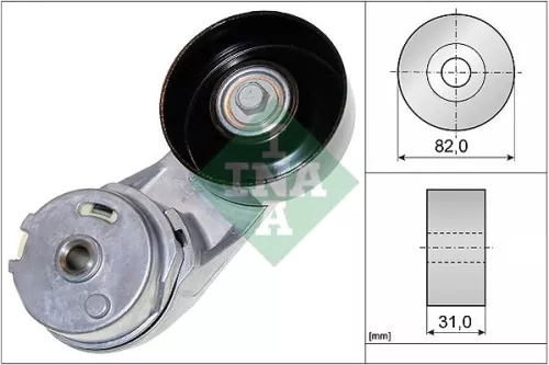 Belt Tensioner, V-ribbed belt