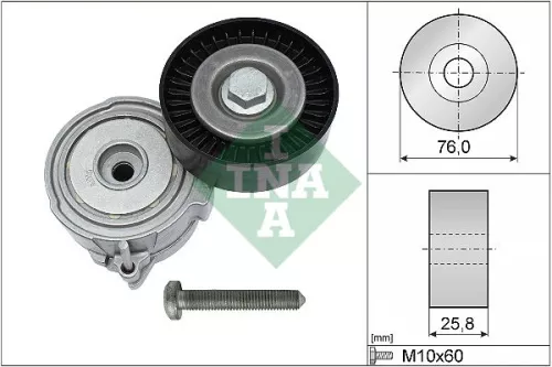 Belt Tensioner, V-ribbed belt