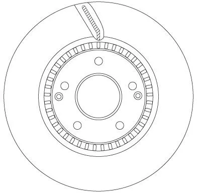 TRW Brake Disc (DF6884S)