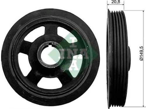 Schaeffler INA Alternator Freewheel Clutch (535026310)