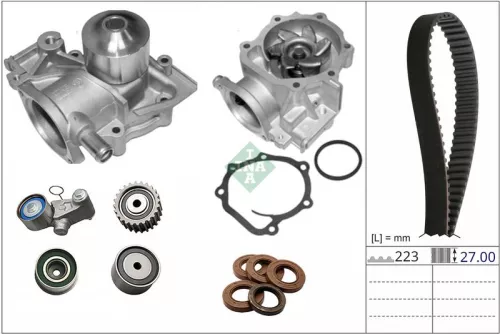 Schaeffler INA Belt Tensioner, V-ribbed belt (534024310)