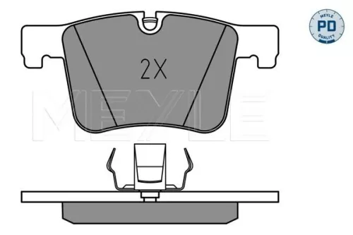 MEYLE Brake Pad Set, disc brake (0252519919/PD)