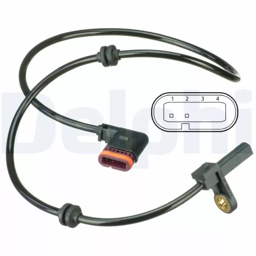 DELPHI Sensor, wheel speed (SS20541)