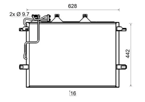 Condenser, air conditioning