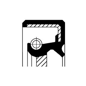 CORTECO Shaft Seal, automatic transmission (19027874B)