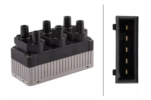 HELLA Ignition Coil (5DA358057-091)