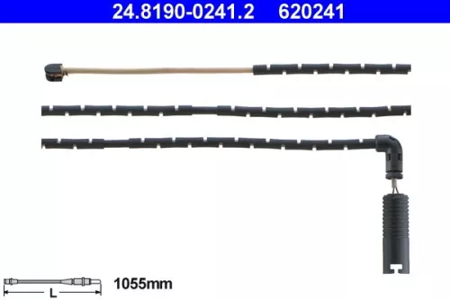 ATE Warning Contact, brake pad wear (24.8190-0241.2)