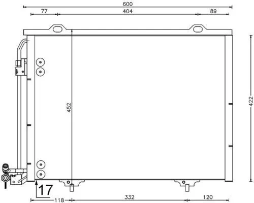 Condenser, air conditioning