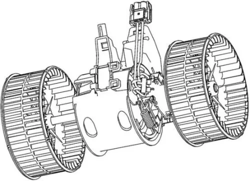 MAHLE Interior Blower (AB133000P)