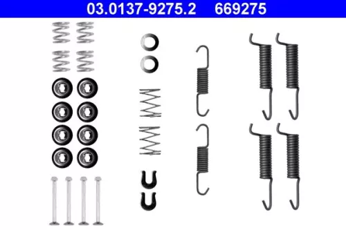 ATE Accessory Kit, parking brake shoes (03.0137-9275.2)