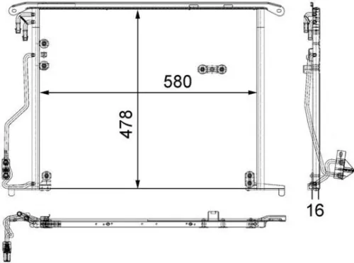 Condenser, air conditioning