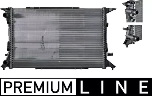 Radiator, engine cooling