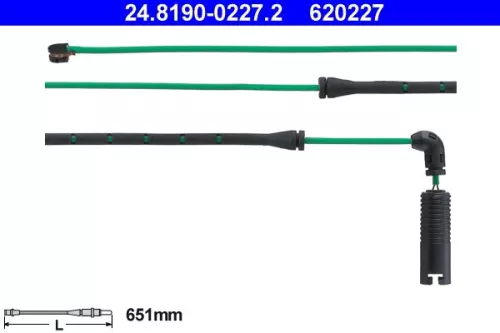 ATE Warning Contact, brake pad wear (24.8190-0227.2)