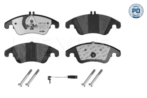 MEYLE Brake Pad Set, disc brake (0252431019/PD)