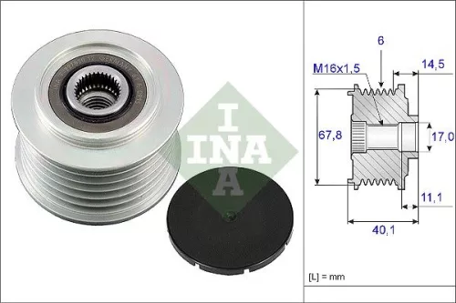 Schaeffler INA Tensioner, timing chain (551001110)