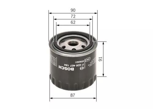 BOSCH Oil Filter (F026407184)