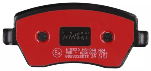 TRW Brake Pad Set, disc brake (GDB3332DTE)
