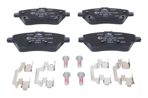 ATE Brake Pad Set, disc brake (13.0460-2784.2)