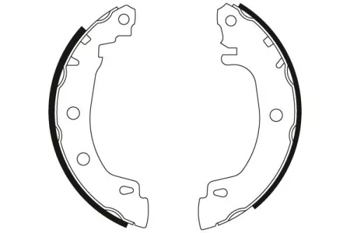 TRW Brake Shoe Set (GS8616)