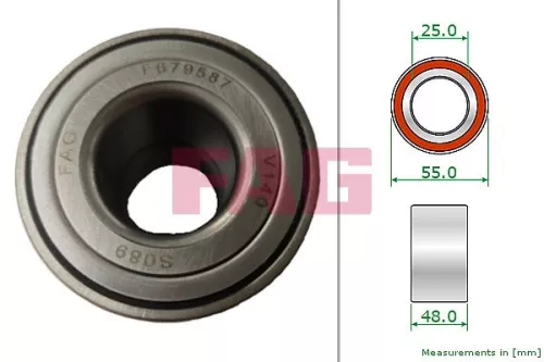 Schaeffler FAG Wheel Bearing Kit (713644950)
