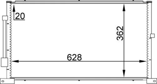 Condenser, air conditioning