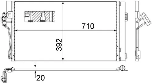 Condenser, air conditioning